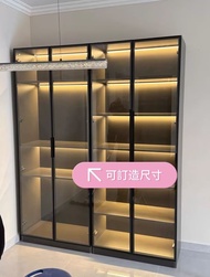 訂製玻璃展示櫃#儲物櫃#玻璃手辦展示櫃#玩具模型展示櫃Glass display case