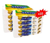 Onwards Toilet Paper 3Ply Pure Pulp 6600 ply x 10 packs (Total 100 rolls)
