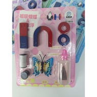 Stok Sedia Set Rama-Rama Magnetik & Levitation Magnetik / Magnetic Butterfly & Magnetic Levitation S