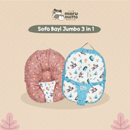 Morumotto Sofa Bayi Jumbo 3 in 1 Little Raccoon Series MMK9001