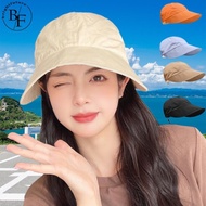 HOT Women's Sun Hat Bowknot Foldable Visor Korean Sun Hat Travel-friendly UV Protection Beach Hat