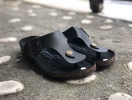 sandal japit carvil hitam / sandal japit kulit karvil /sandal japit santai peria /sandal japit kasua
