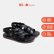 Bq SD 5076 Cow Leather Cross Strap sandal For Men