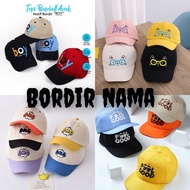 Children's Embroidered Name Hats Children's Embroidered Name Hats 3-7 Years