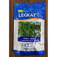 100 GM Leckat 980 Stallion F1 Hybrid Bitter Gourd Peria Besar 大苦瓜 种子