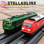 STELLARLINX Inertial Train Model, Alloy Material Metal Diecast Simulation Train Model, Nostalgic Gre