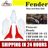 JFG MOTO ชุดบังโคลนหลังสำหรับ HONDA CRF250R Crf450rชุดพลาสติกทั้งตัว Xr200