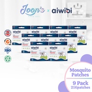 Aiwibi Baby Mosquito Repellent Patch & Sticker (24's x 9Pack)