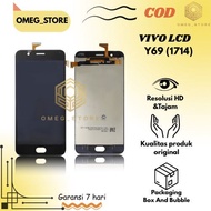 LCD G0LDEN CR0WN TOUCHSCREEN VIVO Y69 / Y77 / 1714 ORIGINAL FULLSET COMPLETE...