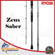 Ryobi Zeus Saber Spinning Rod Full Fuji Butt Join Carbon Hollow Rod