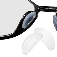 WUGUAZA 5 คู่ แว่นกันแดด แว่นตา สีขาว อุปกรณ์เสริมแว่นตา ซิลิโคน กาว ผ้าปิดจมูก