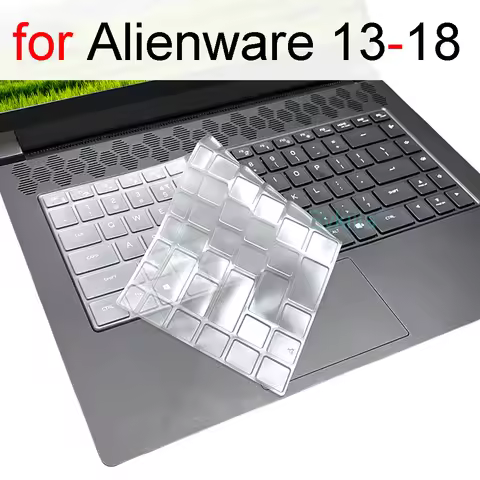 Keyboard Cover for Alienware X15 R2 X17 R1 X14 M15 R7 R6 M17 R5 R3 R4 Area-51m 13 14 15 17 18 M17X S