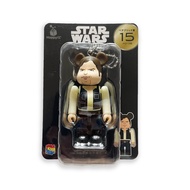 Medicom Toy Bearbrick Be@brick Star Wars Happy Kuji Han Solo 100% Bearbrick Keychain, Charm Starwars Bear Brick to be shipped from Japan