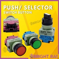 22mm Push / Selector Switch Button Switch ON-OFF / ON-OFF-ON Selector Button Switch Maintained Latch