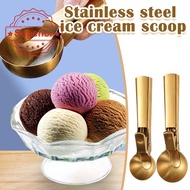 Stainless Steel Ice Cream Scoooper Cookie Dough Transper Kitchen Scoop Essentials H6g7
