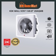 KDK 20AQM8 8"/25AQM7 10"/30AQM8 12" Wall Mount Propeller Ventilating Fans (1 Year Warranty)