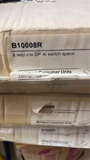 Schneider B10008R 100A 8way MCB箱