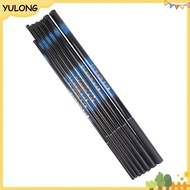 YU Telescopic Ro Fishing Rod Fiberglass 2.1/2.7/3.6/4.5/5.4/6.3/7.2M Spinning Fishing Rod Carp Feede