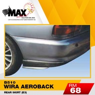 B510 PROTON WIRA AEROBACK E3 REAR SKIRT BODYKIT