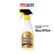 Howard Leather Cleaner 16oz (473ml) - Leather Care Also for Vinyl and Plastic