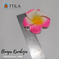 (Ezzy) Bunga Kamboja Palsu 7Cm Florist Kelopak Bunga Diy Petals Flower-Ottila Kualitas Aman Terpecay