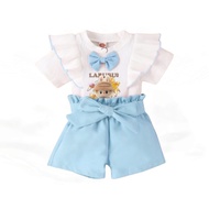 Setelan Labubu Anak Lucu Kekinian 1-6tahun Baju Rajut Anak Terbaru