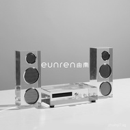 Modern Creative Transparent k9Crystal Three-Dimensional Combination Ornaments Model Room Hotel Club 