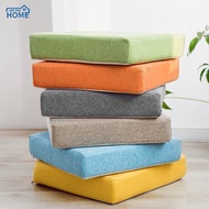 8 cm thickness, fine linen cushion, 35d high density foam sofa cushion / cushion / floor mat, wooden