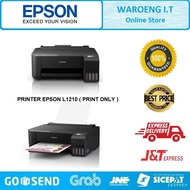 Printer Epson Printer L1210 L 1210 L-1210 Print Terbaru Black Garansi Resmi EPSON  - Pengganti Printer L1110 L 1110 L-1110 Hanya Print Saja