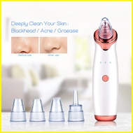 ▥ ◸ ✔ Ckeyin Blackhead Remover Electric Vacuum Suction Blackhead Extractor Clean Tool with 4 Probe