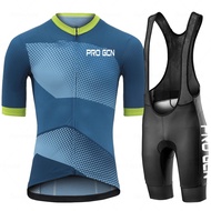 【Value Bundle】 Pro Gcn 2023 Summer Cycling Jersey Set Man Short Sleeve Mountain Bike Cycling Wear Tr