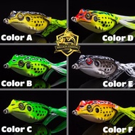 【KK002】Jump Frog Lure Snakehead Killer Topwater Fishing Lures Ikan Haruan Toman Killer Katak Tiruan 