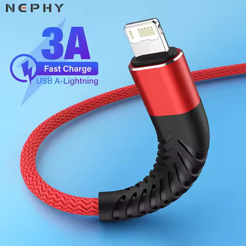 Fast Charge USB Cable For iPhone 12 11 Pro XS Max 6 6s 7 8 Plus Apple iPad Origin 2m 3m Lead Mobile 