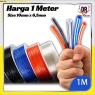 Hose PU selang PU Polyurethane Ukuran OD 10mm x 65mm Harga Per meter