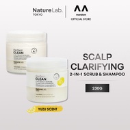 NatureLab Tokyo Perfect Clean 2-in-1 Skrub Kulit Kepala & Syampu Pembersih
