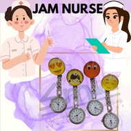 Nurse Watch / Jam Jururawat/ Fob Watch Medical /Nursing Watch PERCUMA Bateri