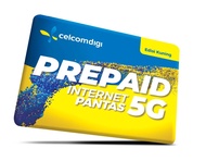 Digi Prepaid Sim Card EDISI HIGH SPEED/Unlimited Data Hotspot Modem/iPhone/Android