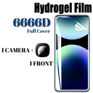 Infinix Hydrogel Front + Camera Protector film Set For Infinix Note 40S 40 30i 30 12 11 11s 10 8 7 P