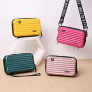 Mini Luggage Design Storage Bag Woman Diagonally Across One-Shoulder Square Mini Bag Suitcase Small 
