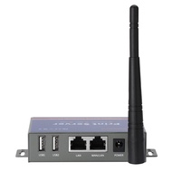 Wireless Print Server (NOT Plug&Play), 2 Port USB Print Server, Computer Networking Print Servers - 