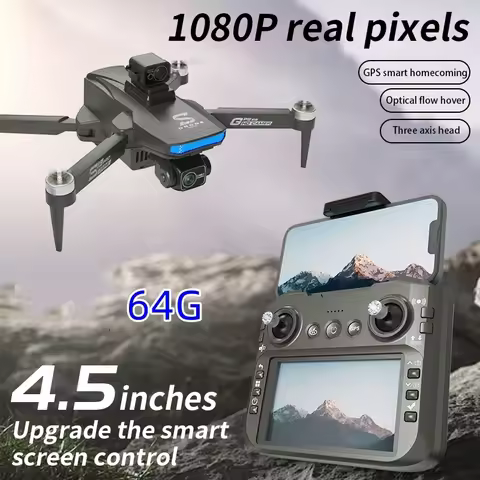 New S19 Pro Drone Folding Optical Flow Automatic Obstacle Avoidance Quadcopter Remote Control Aircra