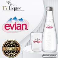 Evian Natural Mineral Water (Glass), 20 Bottles x 330ml (BBD: Apr 2027)