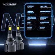 Novsight- N39 H4 H7 H11 9005 9006 9012 Car LED Headlight Car Auto Bulb10000LM 6000K 72W