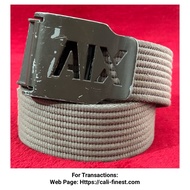 Armani Exchange Gray Belts