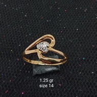 cincin emas kadar 750 toko emas gajah online Salatiga 963