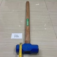 8lbs hammer wooden handle 8 pound hammer square hammer stone breaker 8lbs
