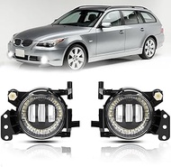 TangMiGe LED Fog Lights for BMW 5 Series E60 E61 / 3 Series E46 Convertible Coupe E90 E91 Sedan Wago