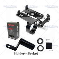 Paket Breket Plus Holder HP GPS GUB G81/Paket Breket Holder HP Handphone GUB P10 / GUB G81 Universal