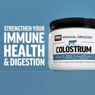 Primal Origins Bovine Colostrum Powder, Supports Gut Health & Immunity, Pasture-Raised, Grass Fed, H