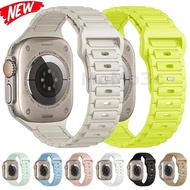 Sport Strap For iWatch Bands 44mm 45mm Ultra 2 49mm 40mm 41mm 42mm 45 44mm Silicone Bracelet IWatch 